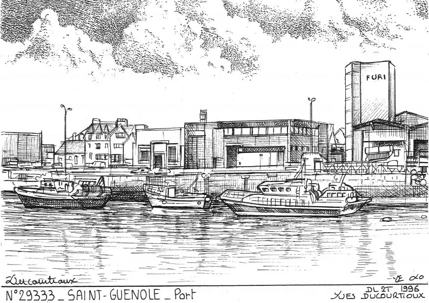 N 29333 - ST GUENOLE - port